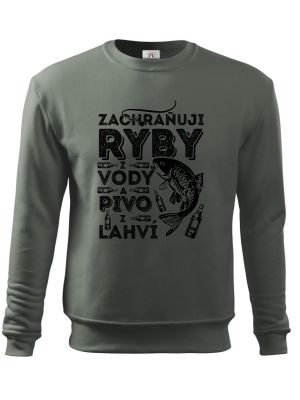 Zachraňuji RYBY z vody a PIVO z lahví