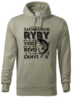 Zachraňuji RYBY z vody a PIVO z lahví