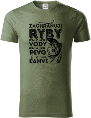 Zachraňuji RYBY z vody a PIVO z lahví