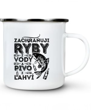 Zachraňuji RYBY z vody a PIVO z lahví