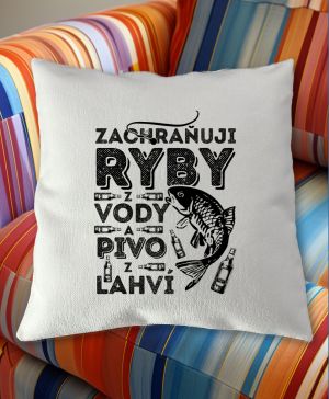 Zachraňuji RYBY z vody a PIVO z lahví