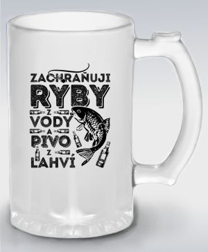 Zachraňuji RYBY z vody a PIVO z lahví