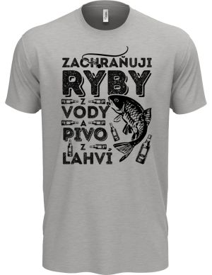 Zachraňuji RYBY z vody a PIVO z lahví