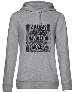 Zadák - navigátor a mozek, černý potisk