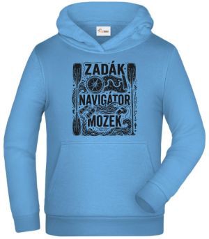 Zadák - navigátor a mozek, černý potisk