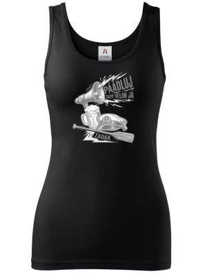 Zadák velí,  bílý potisk