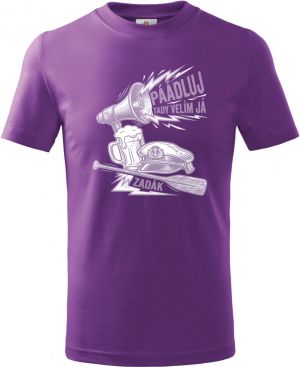 Zadák velí,  bílý potisk