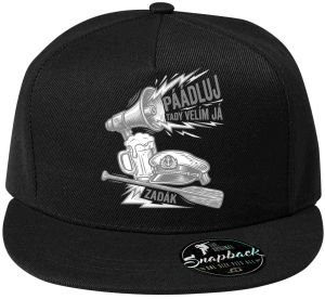 Zadák velí,  bílý potisk