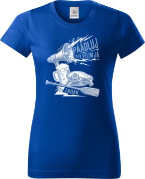 Zadák velí,  bílý potisk