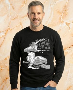 Zadák velí,  bílý potisk