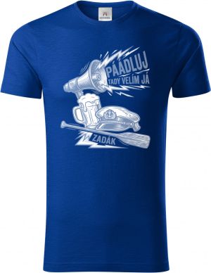 Zadák velí,  bílý potisk