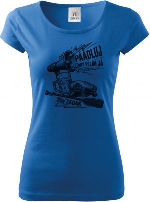 Zadák velí, černý potisk