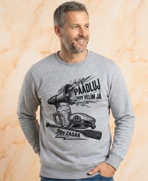 Zadák velí, černý potisk