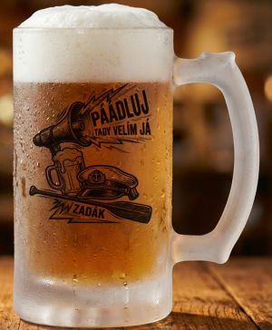 Zadák velí, černý potisk