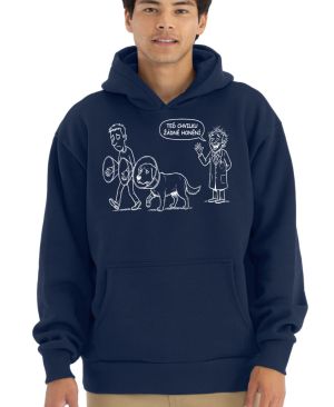 Žádné honění, bílý potisk