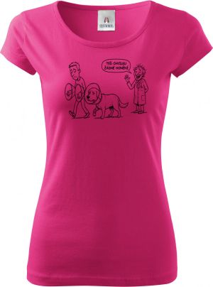 Žádné honění, černý potisk