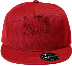 Žádné honění, černý potisk