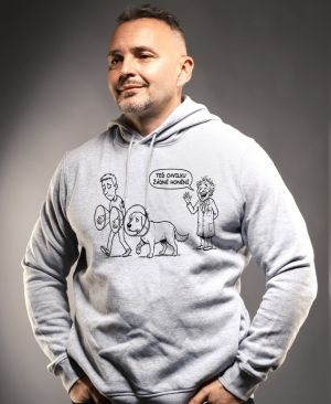 Žádné honění, černý potisk