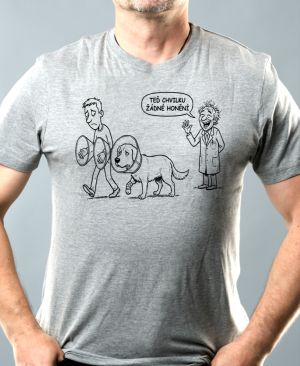 Žádné honění, černý potisk