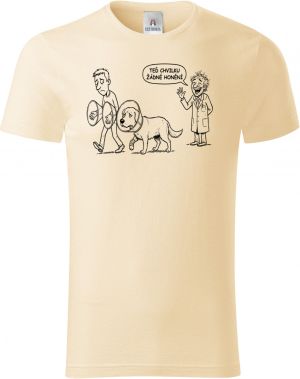 Žádné honění, černý potisk