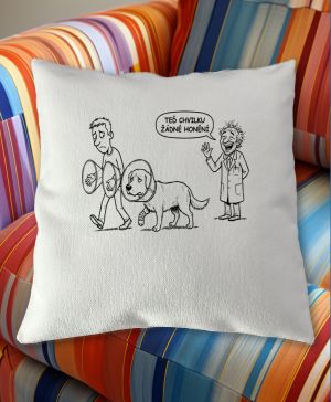 Žádné honění, černý potisk