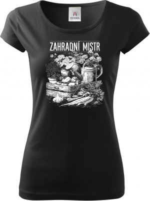 Zahradní mistr, bílý tisk