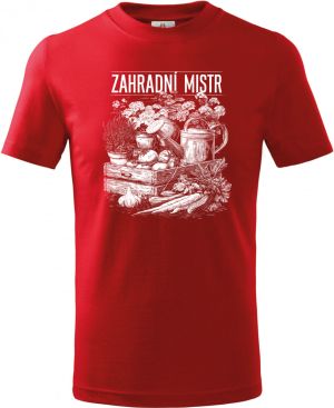 Zahradní mistr, bílý tisk