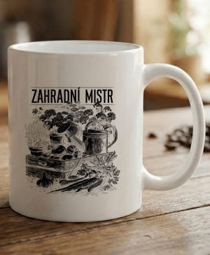 Zahradní mistr, černý tisk