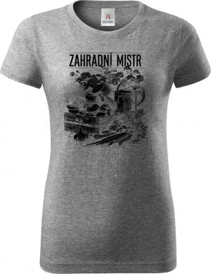 Zahradní mistr, černý tisk