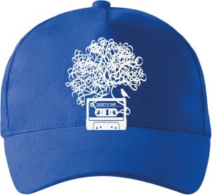 Zamotaná kazeta, bílý tisk