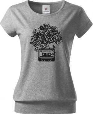 Zamotaná kazeta, černý tisk