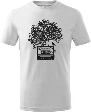 Zamotaná kazeta, černý tisk