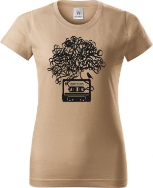 Zamotaná kazeta, černý tisk