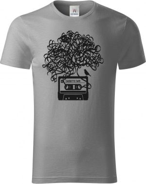 Zamotaná kazeta, černý tisk