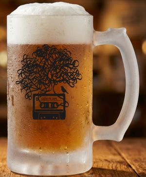 Zamotaná kazeta, černý tisk