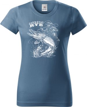 Zaříkávač ryb, bílý potisk