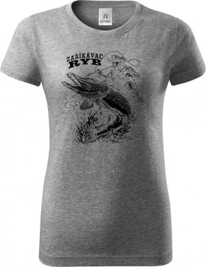 Zaříkávač ryb, černý potisk