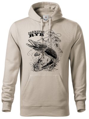 Zaříkávač ryb, černý potisk