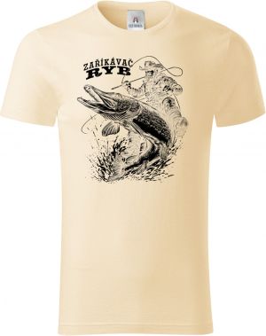 Zaříkávač ryb, černý potisk