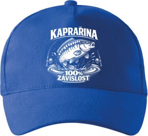 Závislost na kaprech, bílý potisk