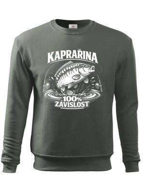 Závislost na kaprech, bílý potisk