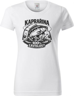 Závislost na kaprech, černý potisk