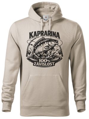 Závislost na kaprech, černý potisk