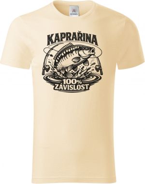 Závislost na kaprech, černý potisk