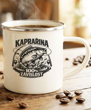 Závislost na kaprech, černý potisk