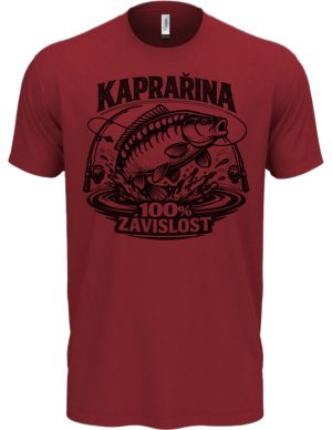 Závislost na kaprech, černý potisk