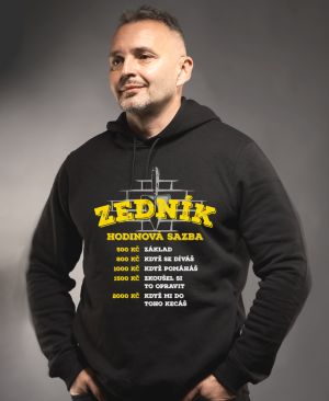 Zedník, hodinová sazba