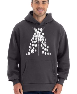 Zip plný úsměvů, bílý tisk