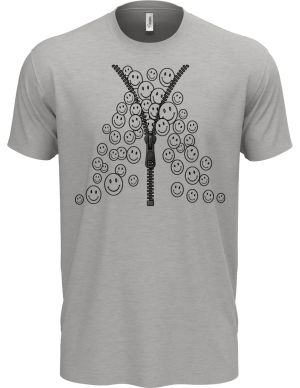 Zip plný úsměvů, černý tisk