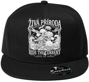 Živá příroda - Ride the current, bílý potisk